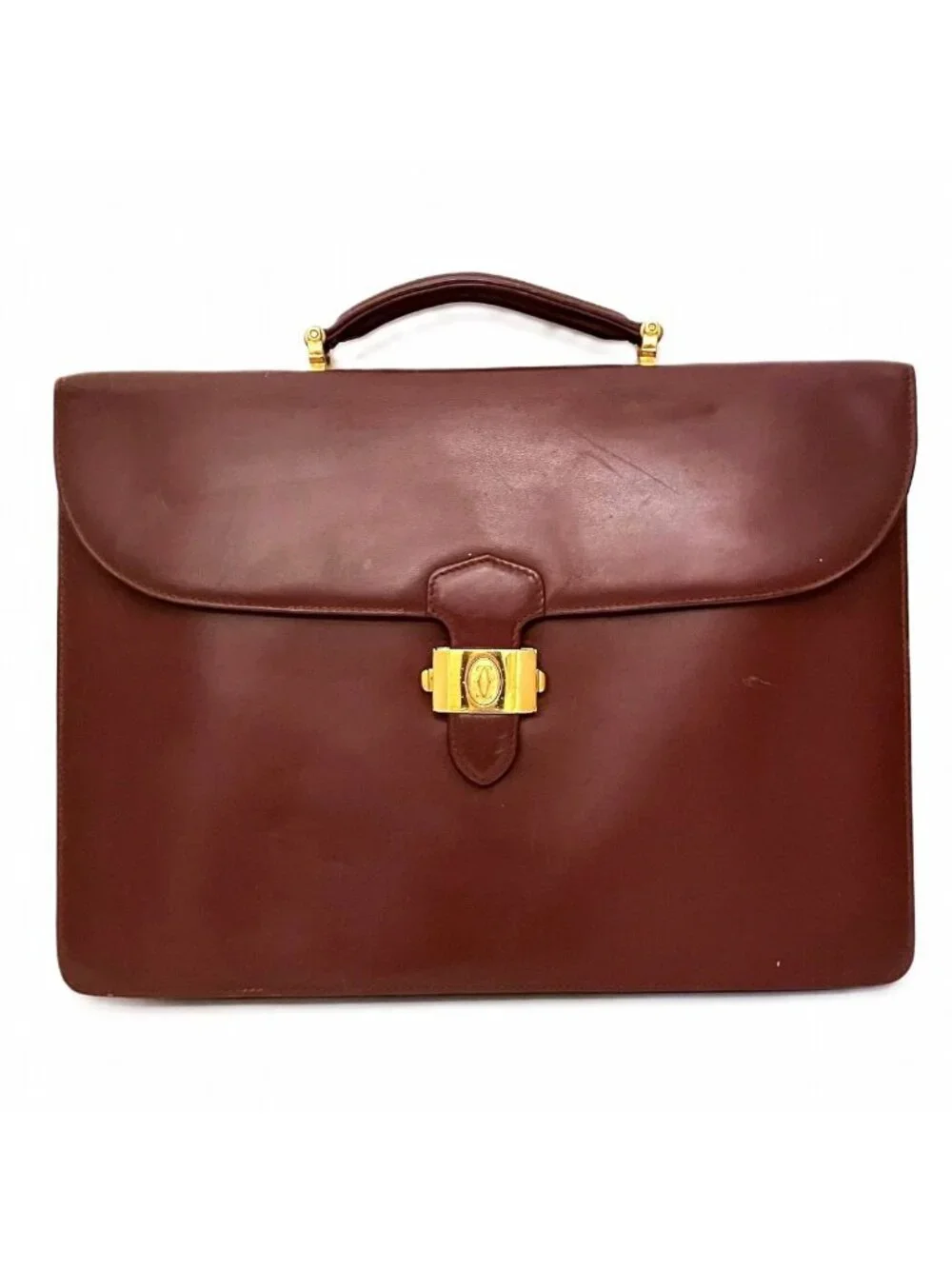 Cartier Must Line Business Bag Leather